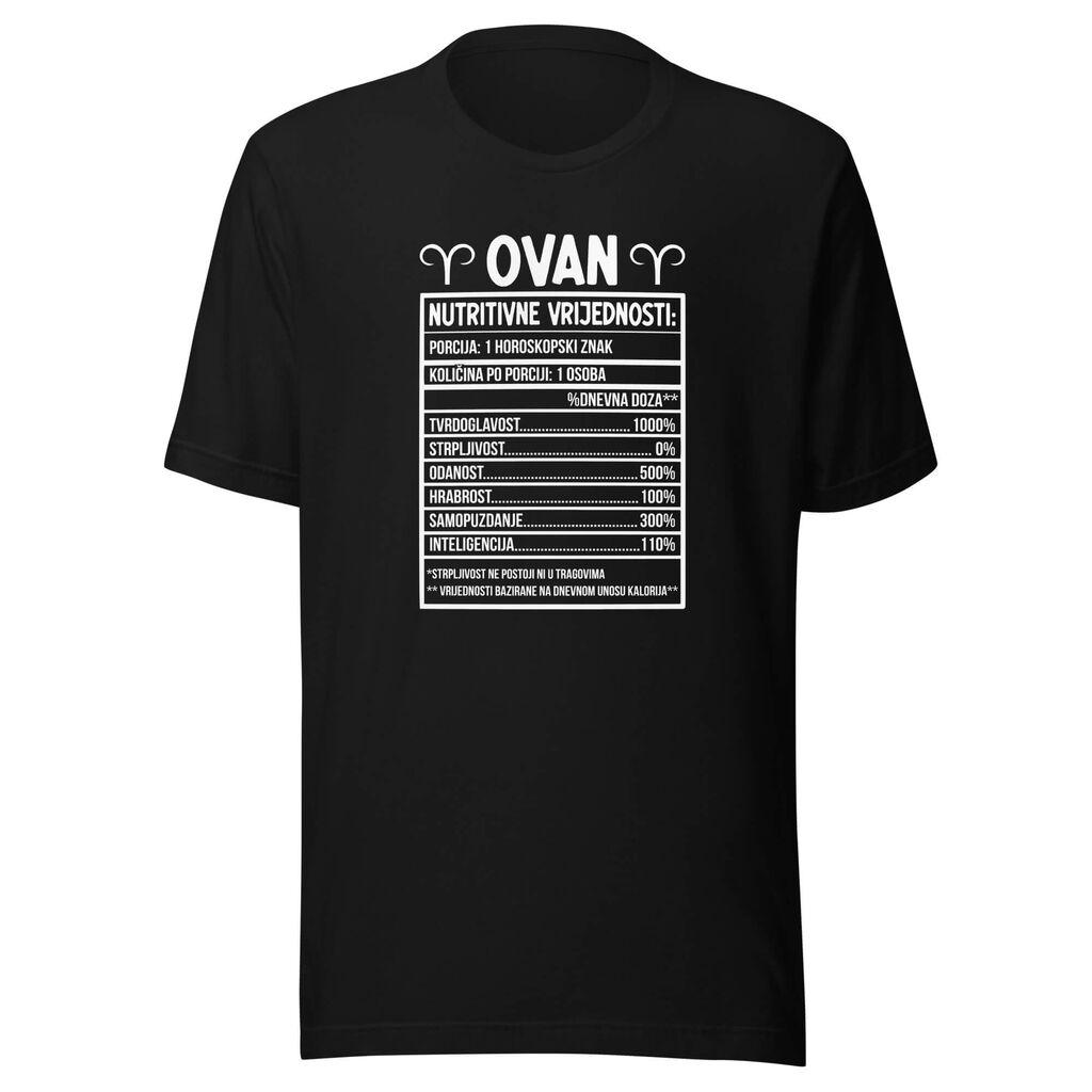 Goatees Muška majica Ovan, Crna