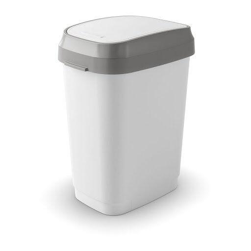 Keter Kanta za otpatke, 25L, 37x 47.5 x 26cm, Bijelo-siva
