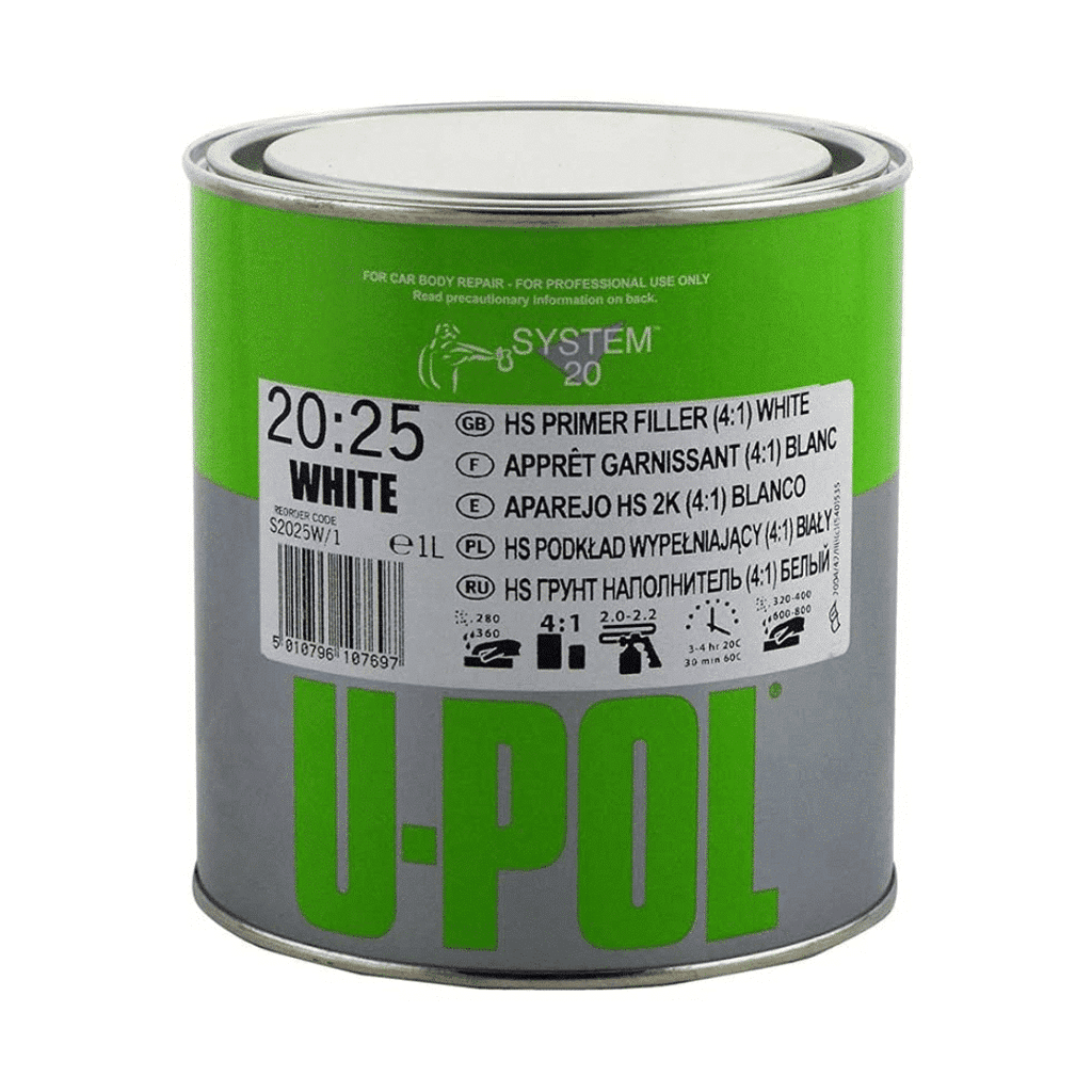 Upol Filer 2K, Bijeli, 1 l, 4:1
