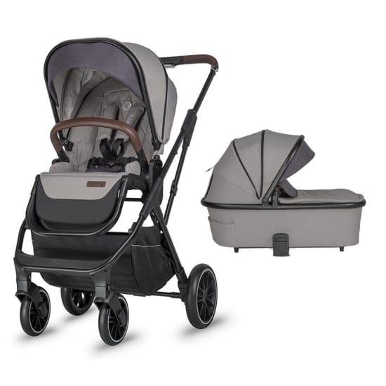 Coccolle Kolica za bebe 2u1 Silene, Siva
