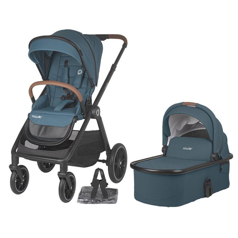 Coccolle Kolica za bebe 2u1 Aspen, Plava