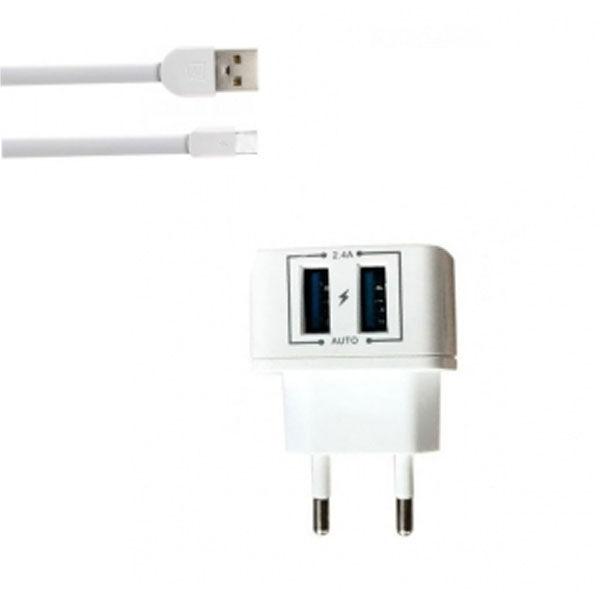 Remax Punjač RP-U215 2.4A micro USB, Bijeli