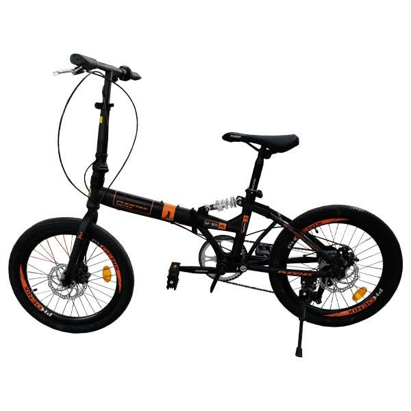 Phoenix Muški sklopivi bicikl 20" M300, Crni