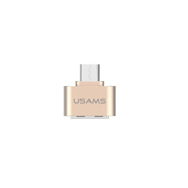 Usams razdjelnik Micro OTG, Zlatni