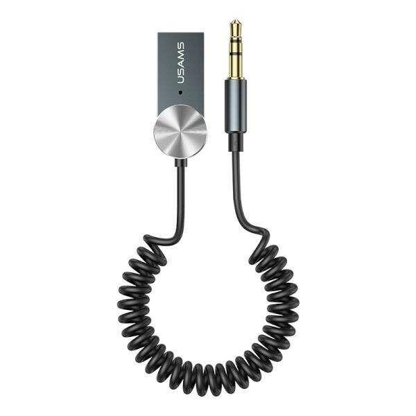 Usams Bežični audio prijemnik za automobil US-SJ464, Crni