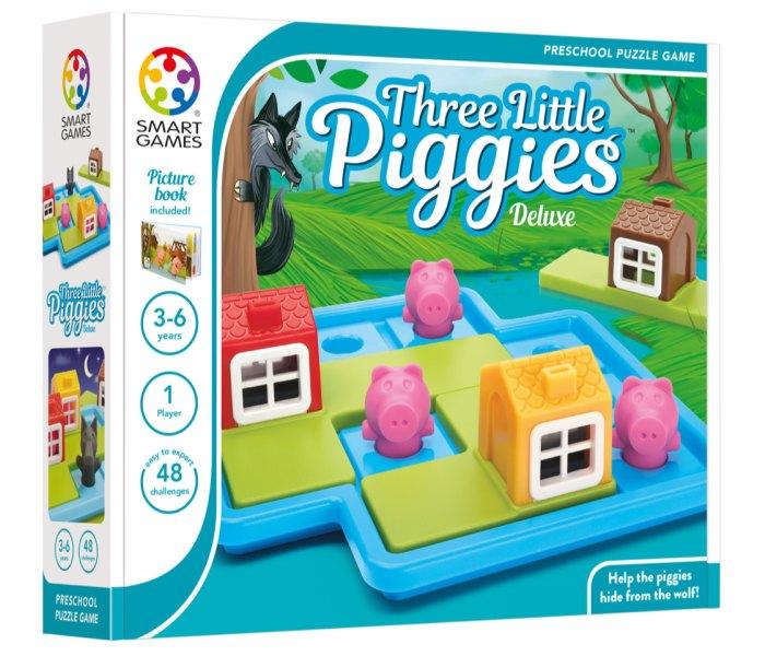 SMARTGAMES Tri praščića Deluxe slagalica