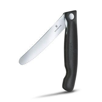 Victorinox Swiss Sklopivi nož reckavi Picnic, 11cm, Crna