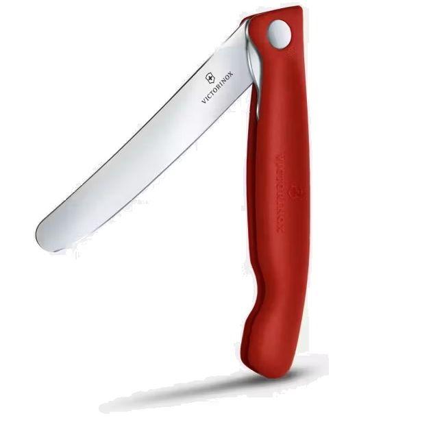 Victorinox Swiss Sklopivi nož ravni Picnic, 11cm, Crveni