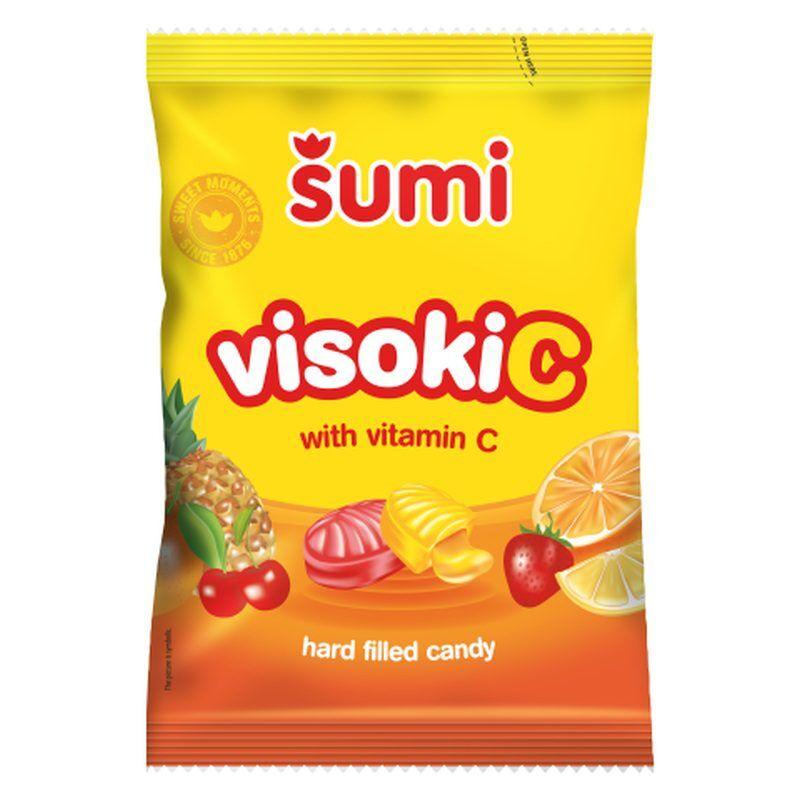 Podravka Šumi Tvrdi Visoki C bombone, 400g