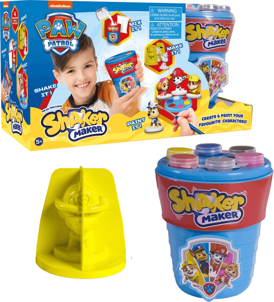 Paw Patrol Kreativni set za dječake Shaker Maker, 6 komada
