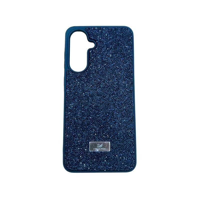 Swarovski Maska za mobilni telefon Samsung S25+, Tamnoplava
