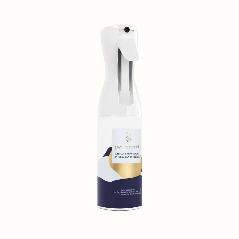 PET SECRET Serum za njegu šapica i dlake kućnih ljubimaca Aromatherapy, 185 ml