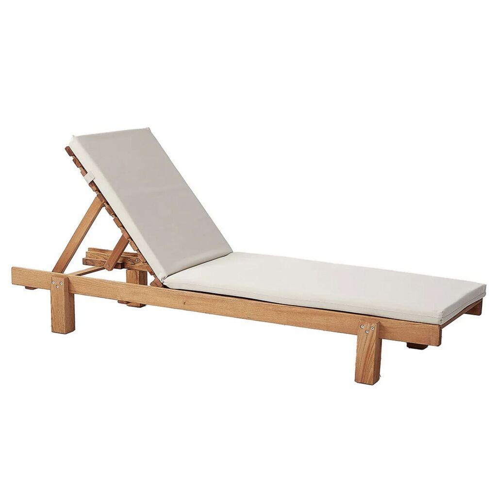 Hanah Home vrtna stolica MYA01, 59x25x180 cm, Prljavobijela