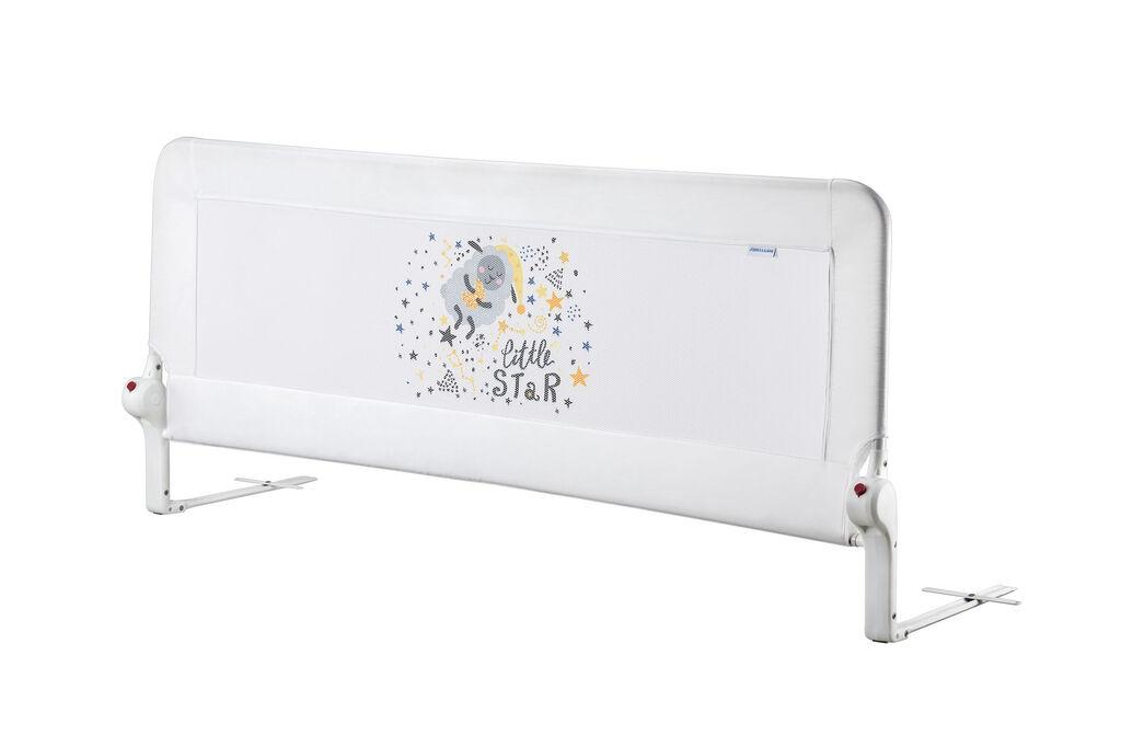 Wallxpert Zaštitna ograda za krevet, 120x50 cm, Bijela