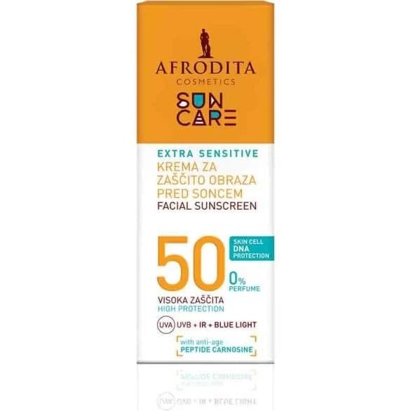 Afrodita ekstra osjetljiva krema za lice, 50ml