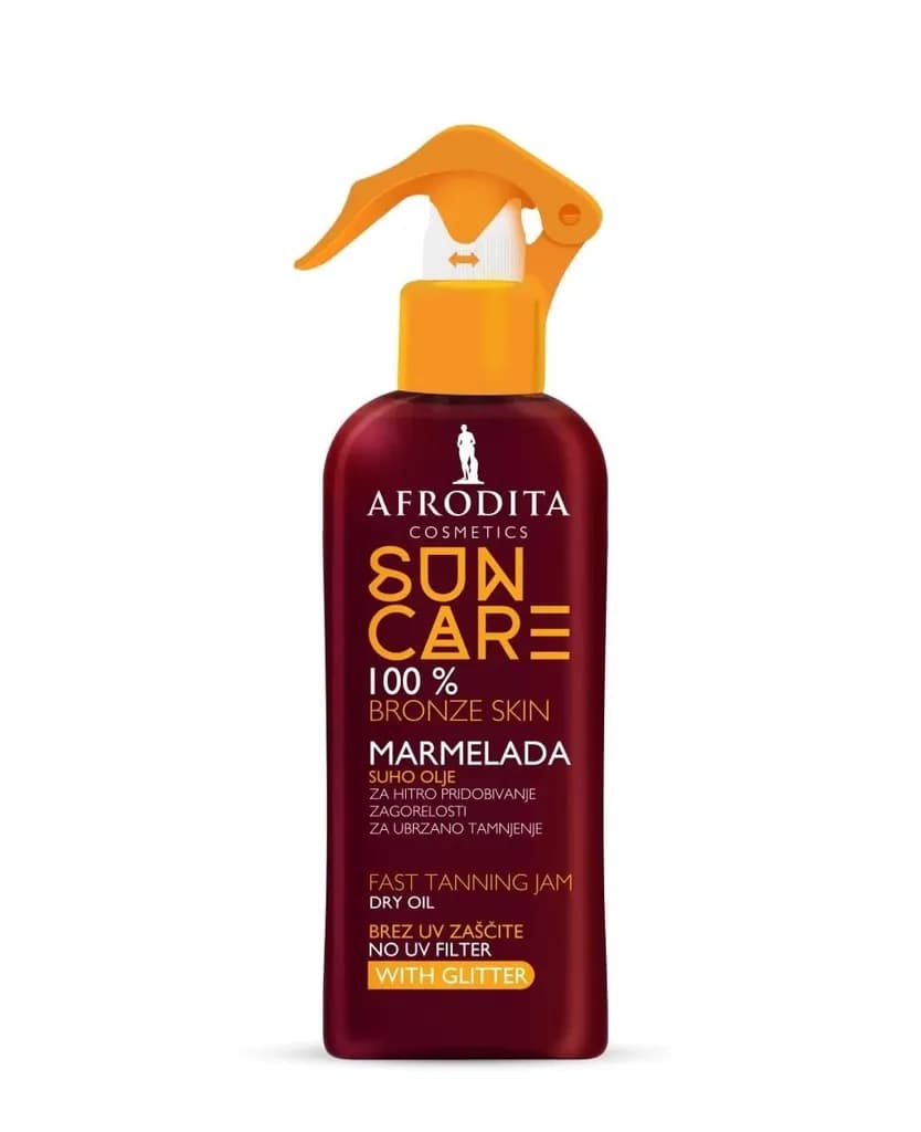 Afrodita uljni sprej za brzo tamnjenje s marmeladom, 150 ml