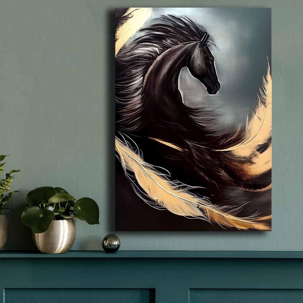 Wallity Dekorativna slika na platnu, 70x100cm, Šareno