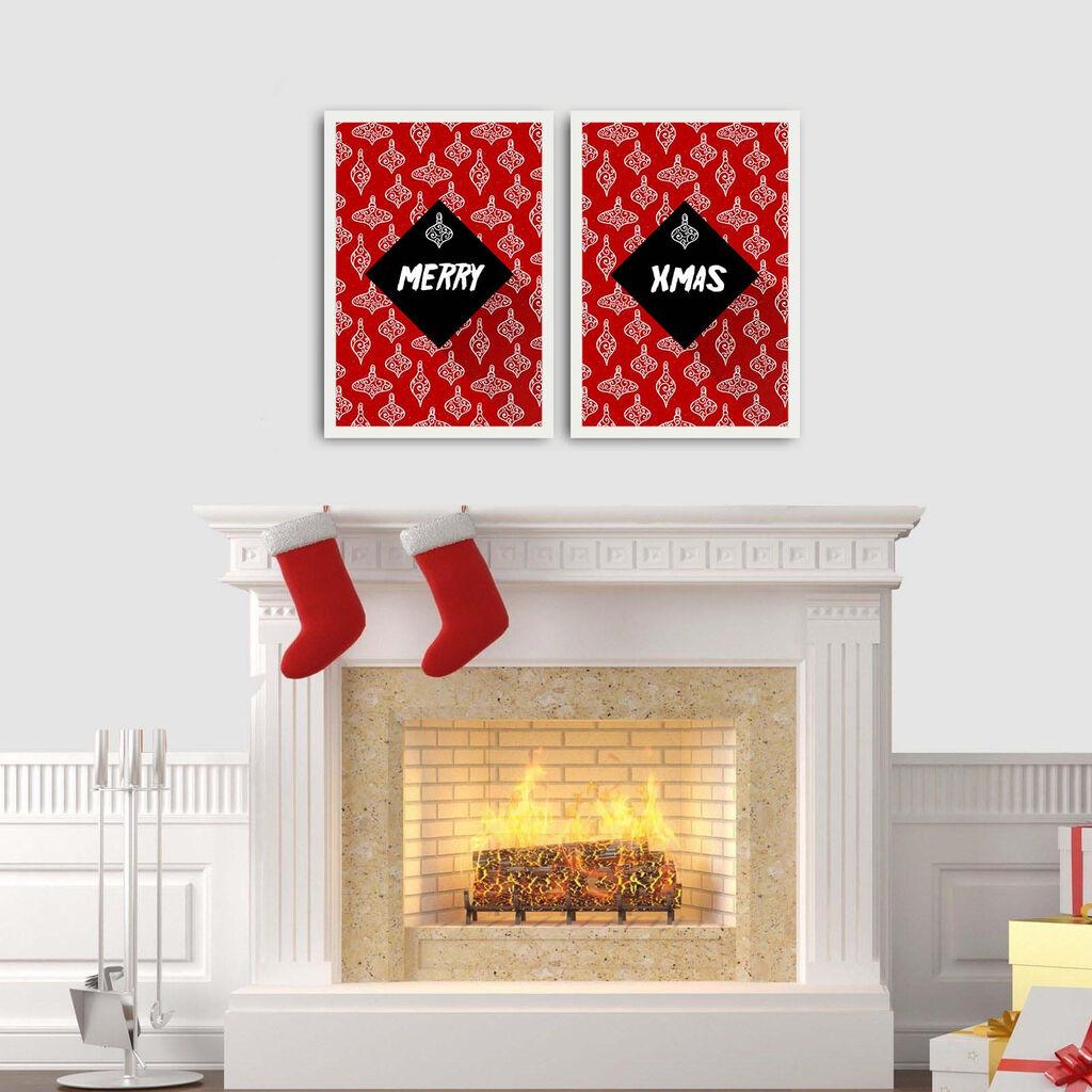 Wallxpert 2PBCTNOEL 08 Dekorativne slike