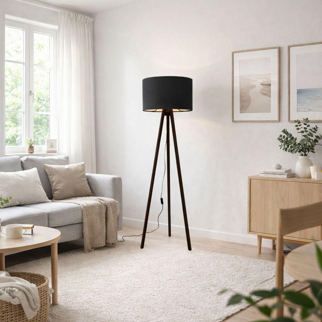Opviq podna lampa Ayd 2653, crna