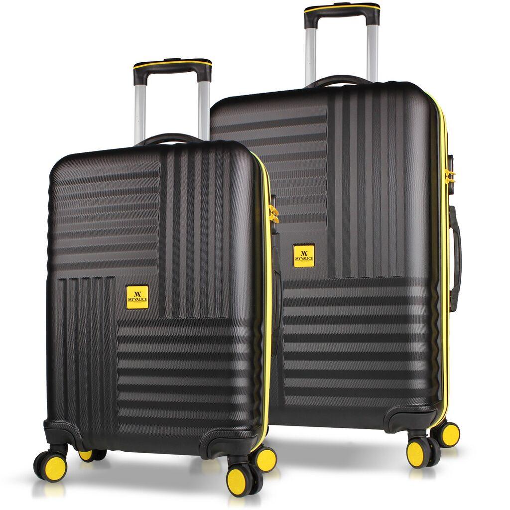 MyValice set kofera 8388, 2 dijela, crni