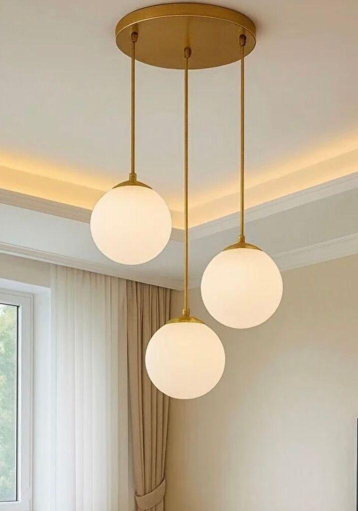 Opviq Luster BRZ-343419, Bijeli