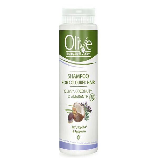 Minoan life Šampon za obojenu kosu Maslina, Kokos, Amaranto, 200ml
