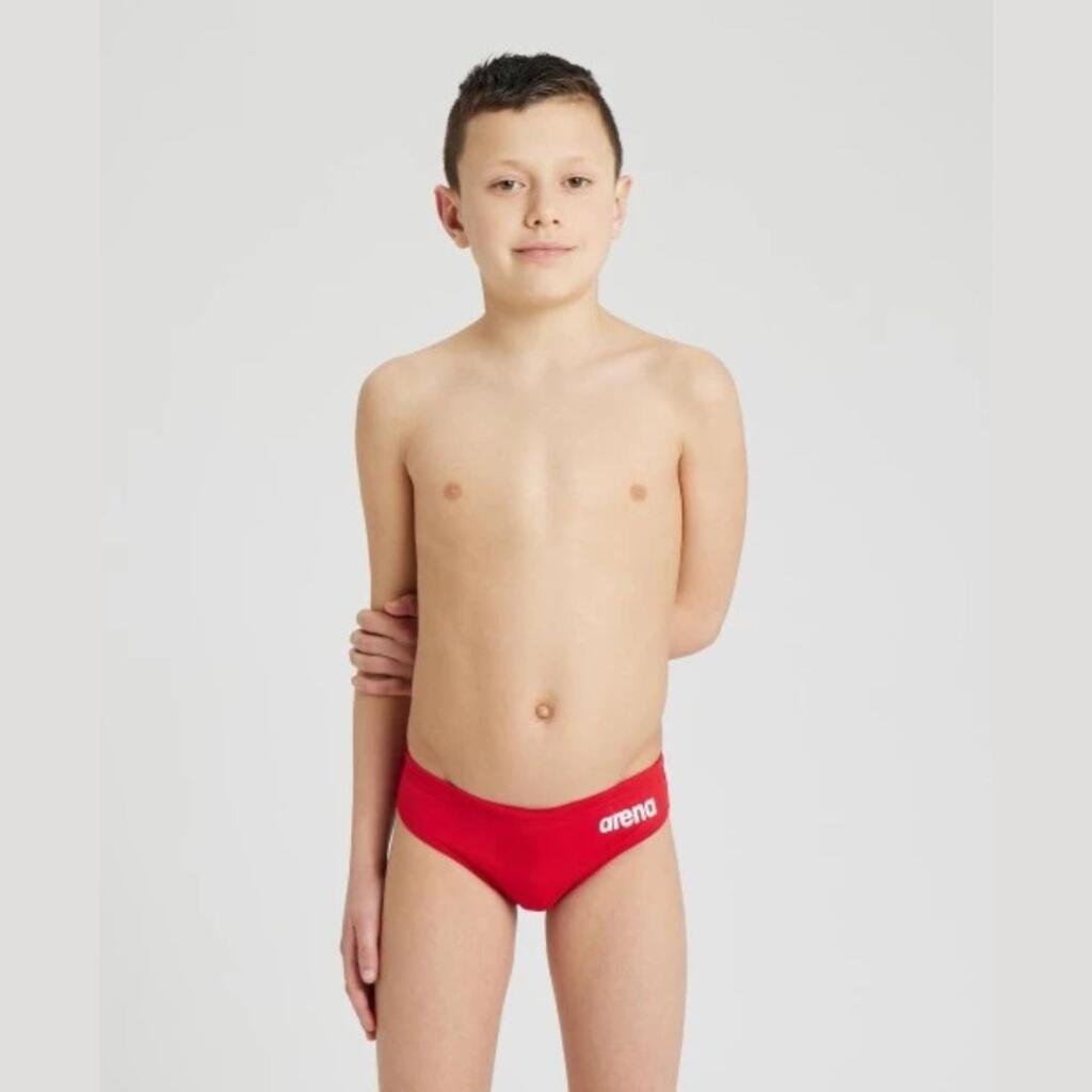 Arena Kupaće gaće za dječake Team Swim Briefs Solid, Crvene