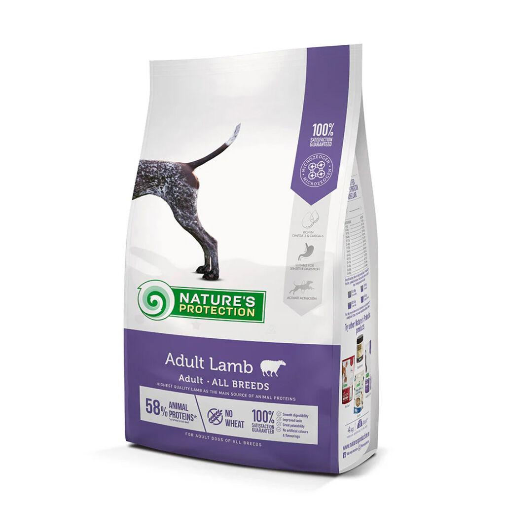 Nature's Protection Hrana za pse Adult Jagnjetina, Sve rase, 4 kg