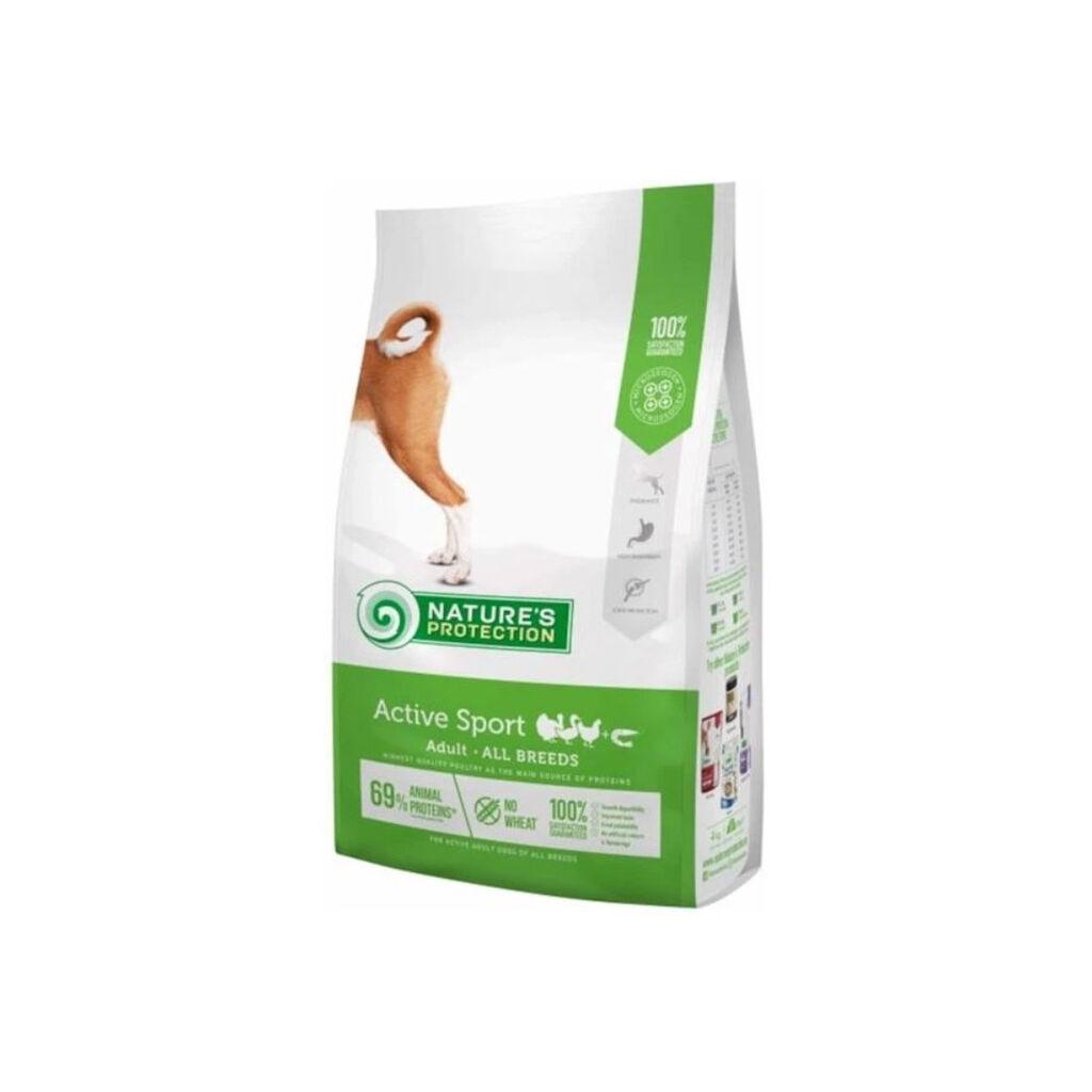 Nature's Protection Hrana za pse Dog Active Piletina i Račići, 4 kg