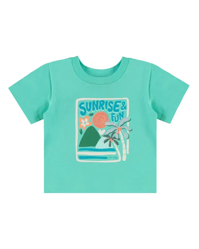 UP Baby Majica za djevojčice Sunrise, Zelena