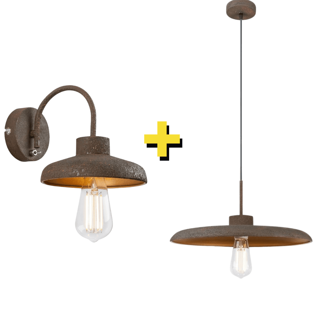 Globo Darenu set visilica + zidna lampa, 15305 W