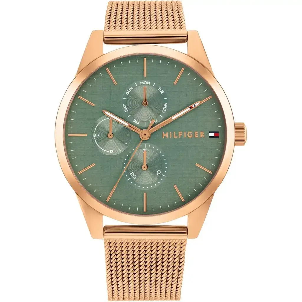 Tommy Hilfiger Ženski sat 1782770, Kvarcni mehanizam, Zlatna boja