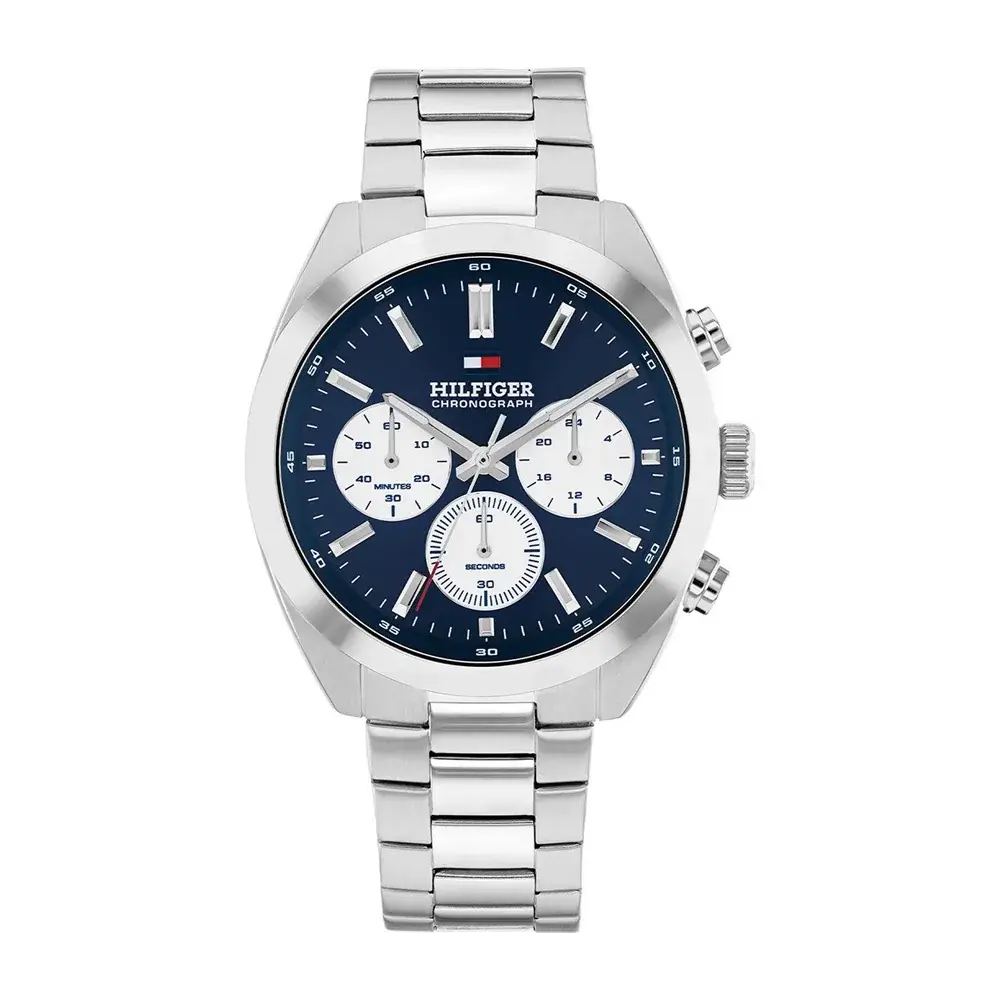 Tommy Hilfiger Muški sat 1710722, Kvarcni mehanizam, Srebrna boja