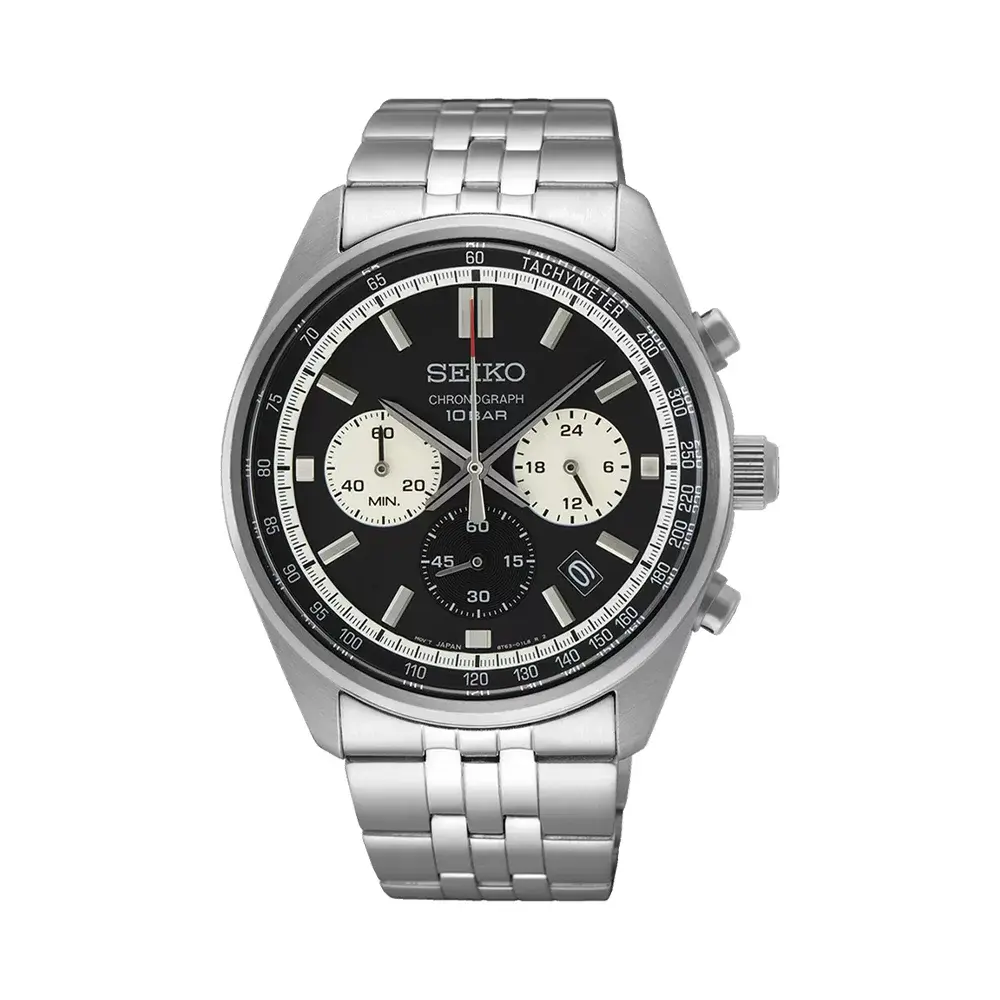 Seiko Muški sat SSB429P1, Kvarcni mehanizam, Srebrna boja