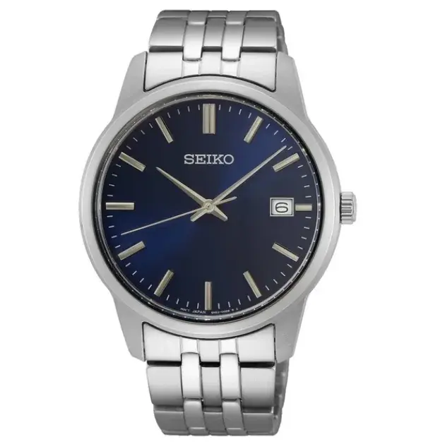 Seiko Muški sat SUR399P1, Kvarcni mehanizam, Srebrna boja