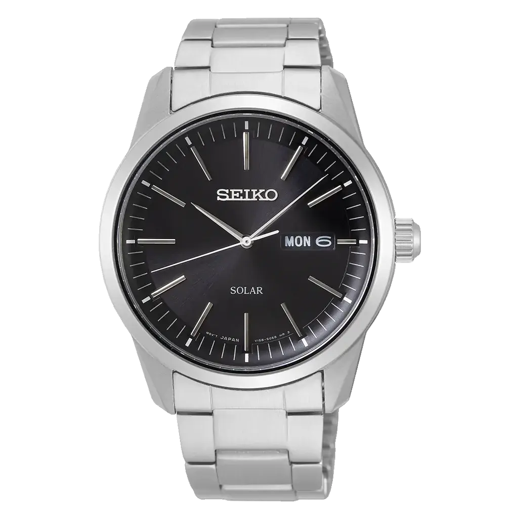 Seiko Muški sat SNE527P1, Kvarcni mehanizam, Srebrna boja