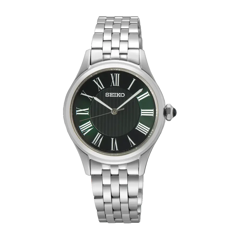 Seiko Ženski sat SUR611P1, Kvarcni mehanizam, Srebrna boja