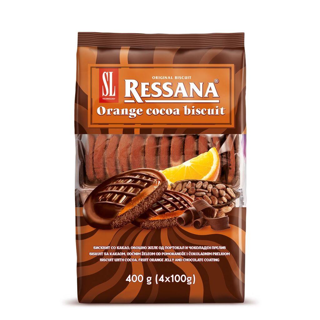 Swisslion Takovo Biskvit Ressana, Narandža-kakao, 400g