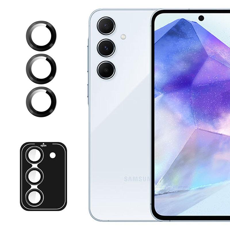 Positioner Staklo Kamere Metal Samsung A55 Crni