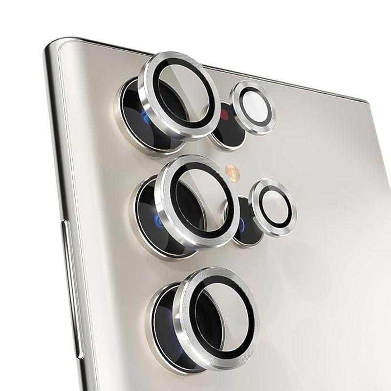 Positioner Staklo Kamere Metal Samsung S24 Ultra Bijeli