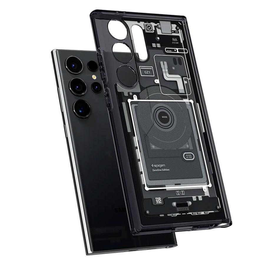SPG S23 Ultra Samsung Silikon Crni
