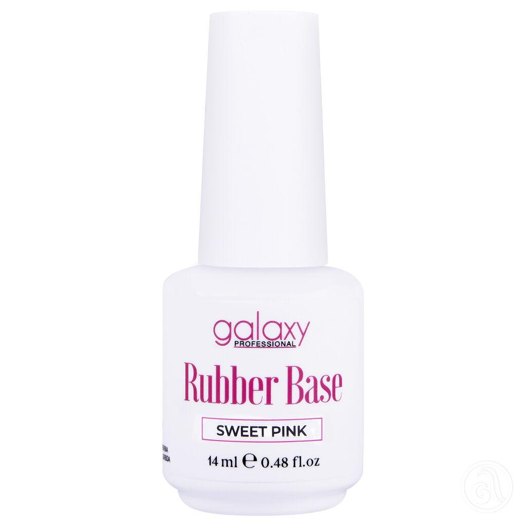 Galaxy Professional  Rubber baza za nokte UV/LED Sweet Pink, 14ml
