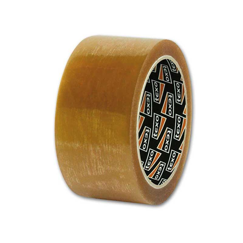 Texo Traka za pakiranje Solvent, 66mx48mm, Providna, 28 my