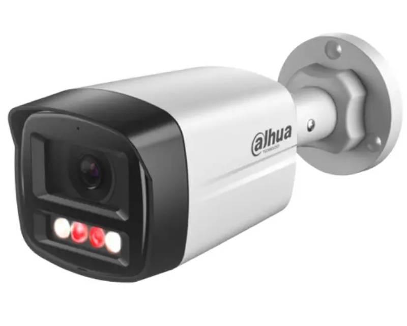 DAHUA Unutrašnja Mrežna Kamera IPC-HFW1439TL1-A-IL-0280B 4MP Pametna Dvostruka Lampa, Fiksni Fokus, Bullet, Bijela