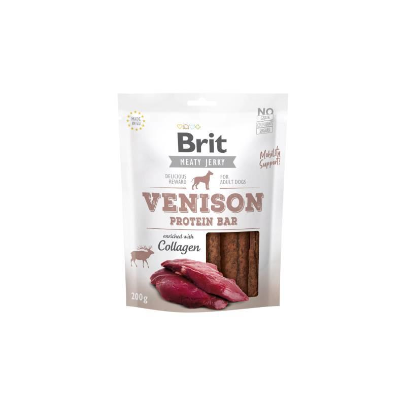 BRIT Poslastica za pse Protein bar, Divljač i piletina, 200 g