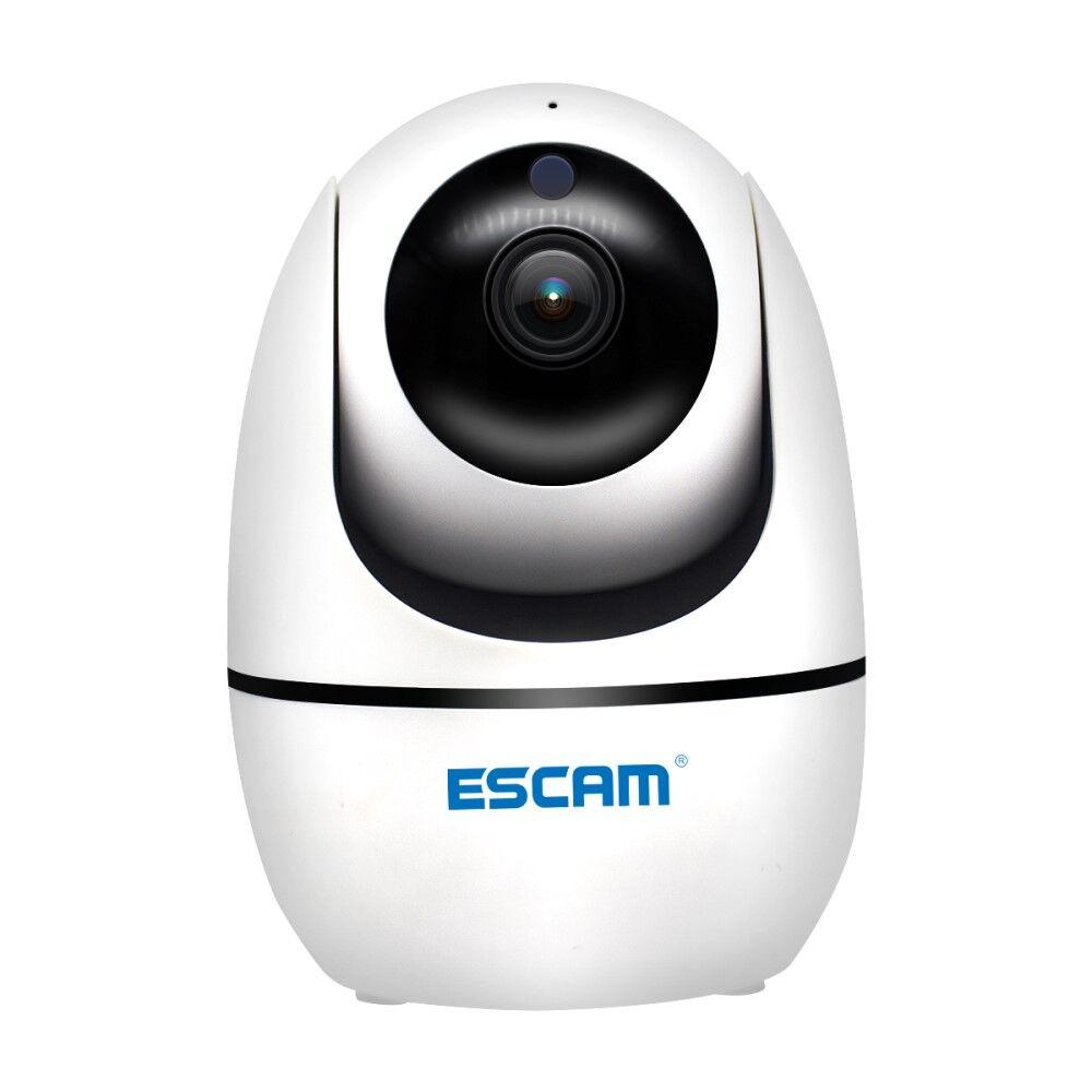 Escam Sigurnosna kamera PVR008, H.265, 1080P, Pan/Tilt, WiFi, IR, IP, Bijela