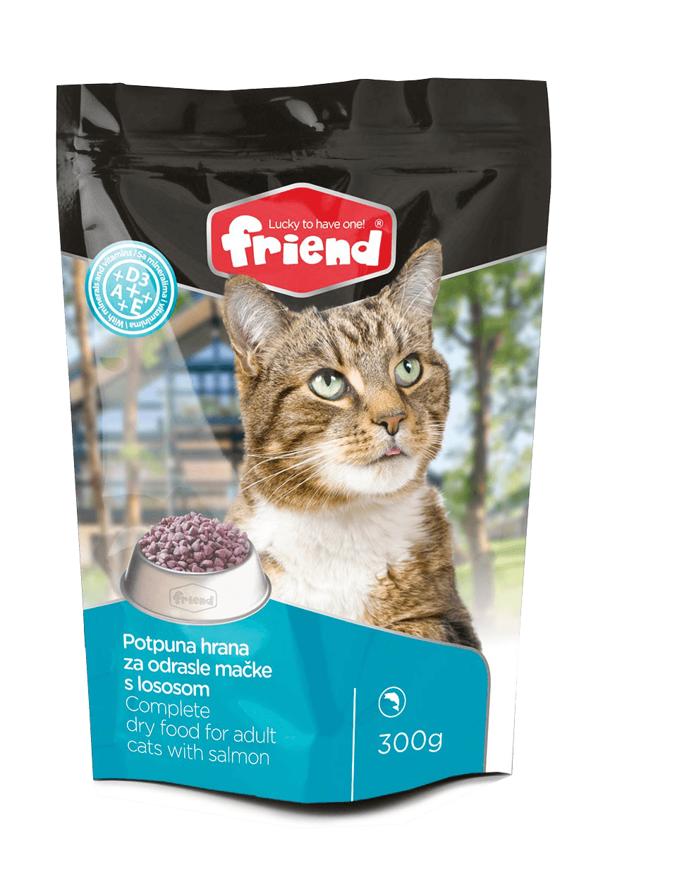Friend Suha Hrana Za Mačke, Losos, 300 G