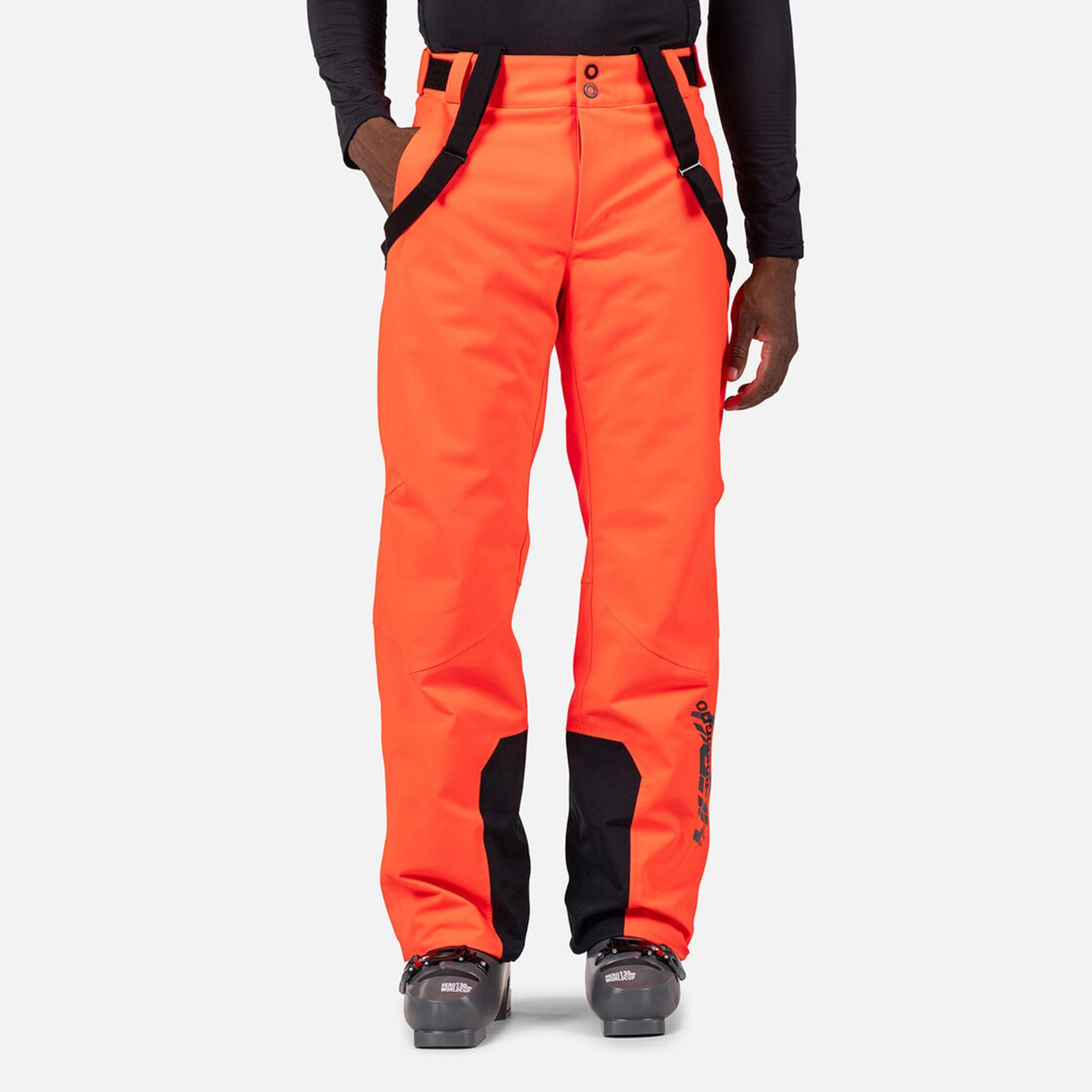 Rossignol Muške ski hlače Hero Blackside Insulated, Narandžaste