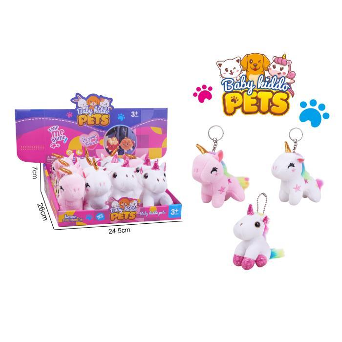 Megga Play Plišani privezak jednorog 7622B-67