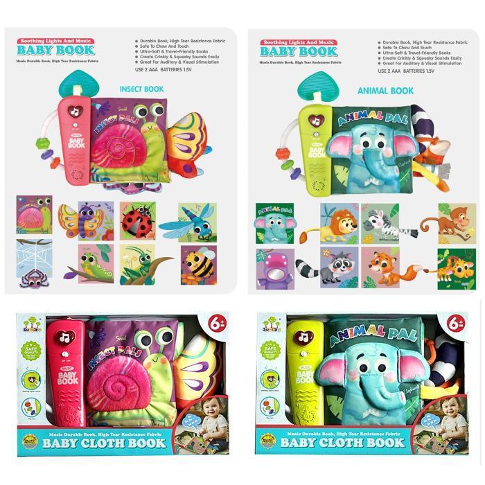 Tiggi Baby Edukativna igračka knjiga SL88034-40
